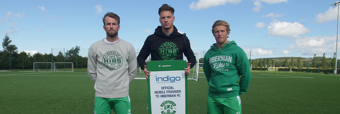 HIBERNIAN ANNOUNCE INDIGO PARTNERSHIP